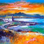 John Lowrie Morrison - A Jura Sunset from Port Nan Gallan, Keills