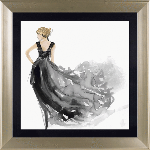 Aimée Wilson - Woman in Black I Framed