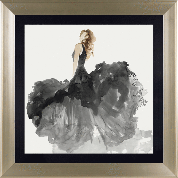 Aimée Wilson - Woman in Black II Framed