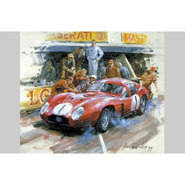 Alan Fearnley - Maserati 450s