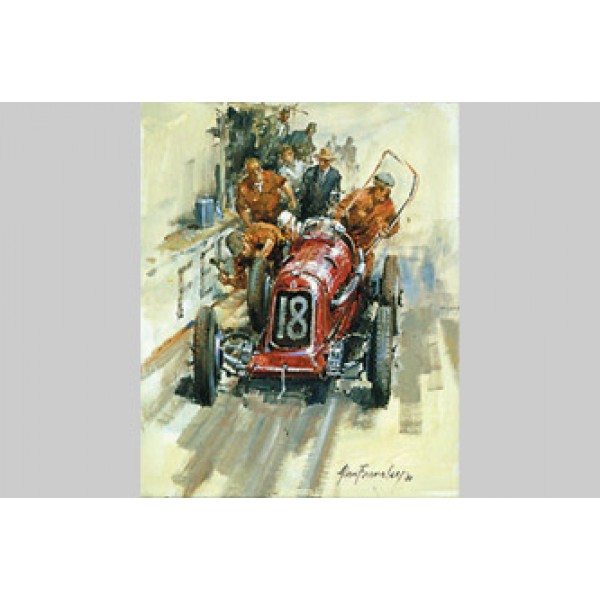 Alan Fearnley - Maserati 8cm