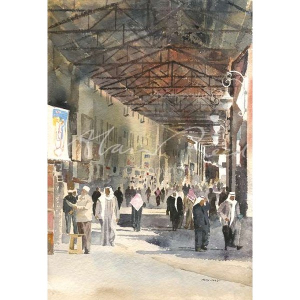 Alan Reed - Entrance to Mubarakiyya Souk, Kuwait  