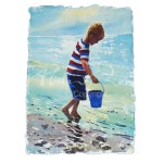 Alan Reed - Looking for Crabs - Blue Bucket  