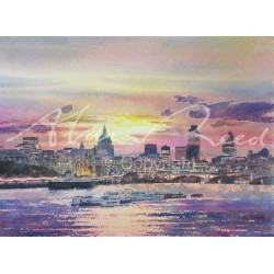 Alan Reed - Thames Sunrise, London