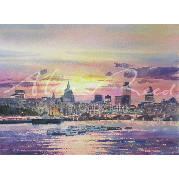 Alan Reed - Thames Sunrise, London