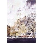 Alan Reed - The Castle from the Grassmarket, Edinburgh