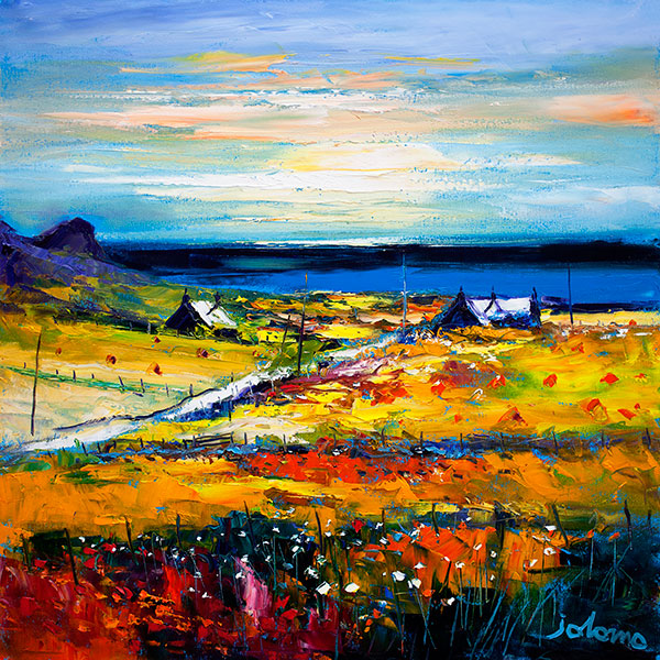 John Lowrie Morrison - Autumn Light at Kilchattan, Isle of Colonsay