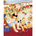 Beryl Cook - Bathing Pool 