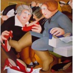 Beryl Cook - Shoe Shop