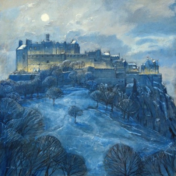 Bob Lees - Moonlight over Edinburgh Castle 