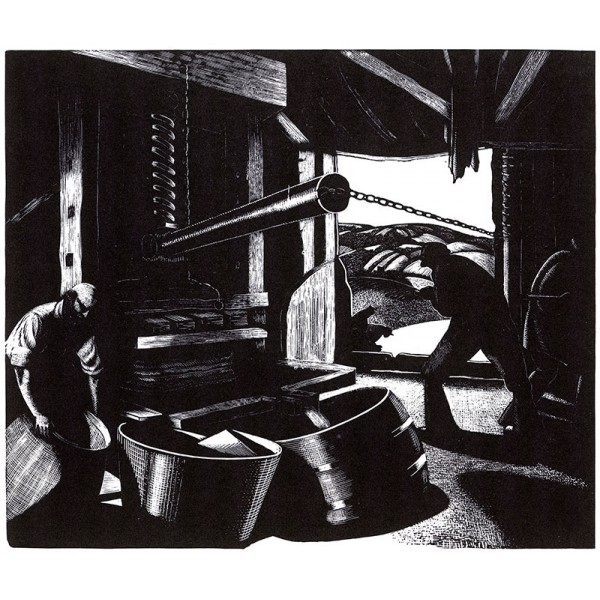 Clare Leighton - October: Cider-Making