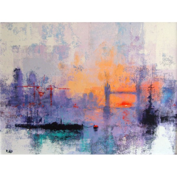 Colin Ruffell - London Dawn (Canvas)