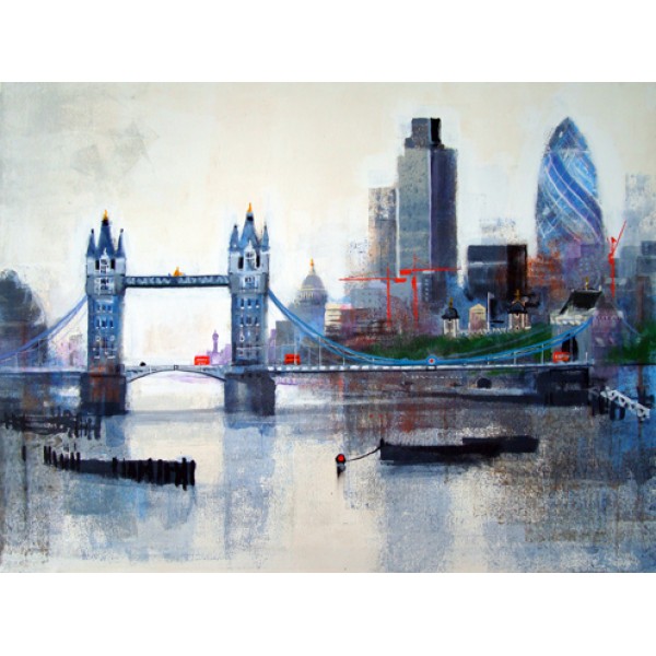 Colin Ruffell - Thames and Towers (Medium)