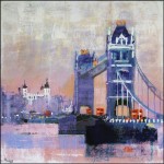 Colin Ruffell - Tower Bridge and Buses (Large)