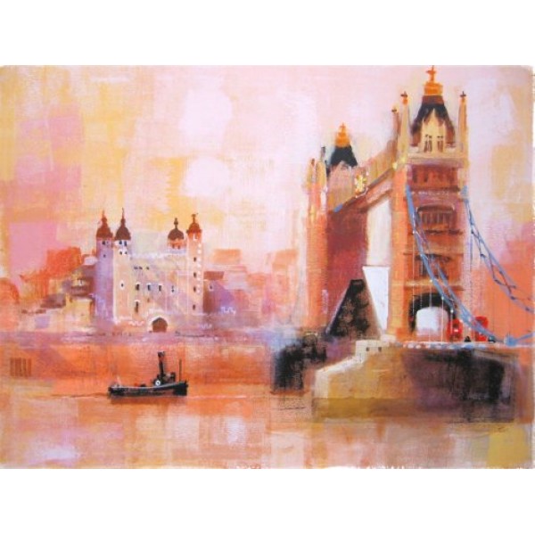 Colin Ruffell - Evening Shadows Tower Bridge (Canvas)