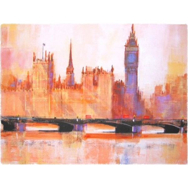 Colin Ruffell - Evening Shadows Westminster (Canvas)