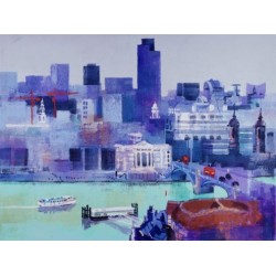 Colin Ruffell - View from Tate Modern (Canvas)