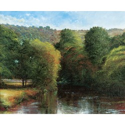 Crispin Thornton-Jones - River at Bredwardine