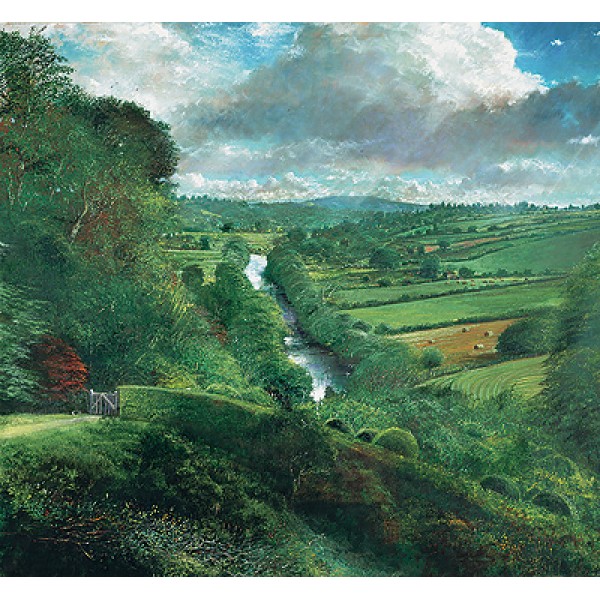 Crispin Thornton-Jones - Wye from Weir House