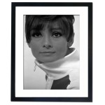 Audrey Hepburn, 1966 Framed Print