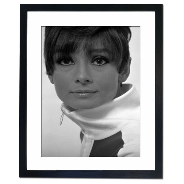 Audrey Hepburn, 1966 Framed Print