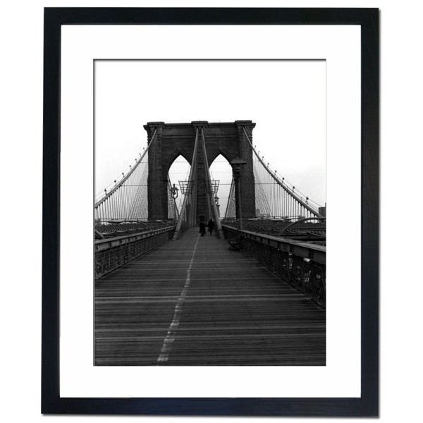 Brooklyn Bridge, New York Framed Print