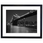 City Night Framed Print