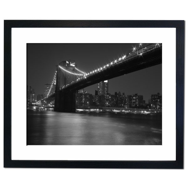 City Night Framed Print