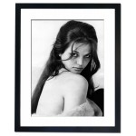 Claudia Cardinale Framed Print