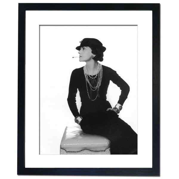 Coco Chanel Framed Print