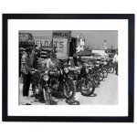 Daytona Beach, Florida 1950 Framed Print