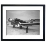 "Golden Clipper" at Croydon Airport, London 1933 Framed Print