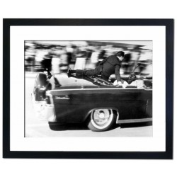 JFK's Assassination, 1963 Framed Print