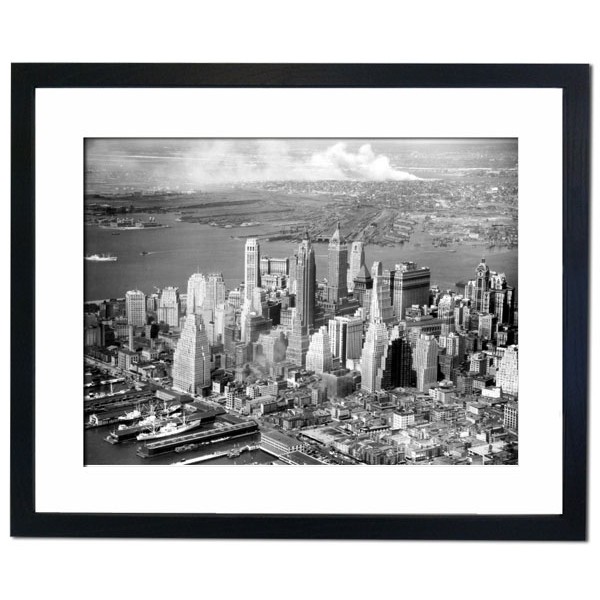 Lower Manhattan, New York, USA Framed Print