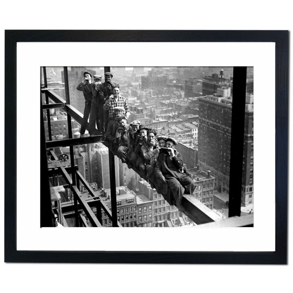 Lunch Hour, 1925 Framed Print