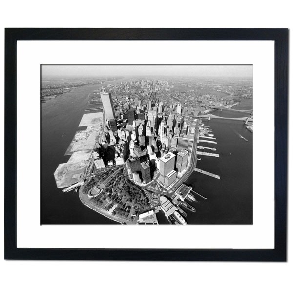 Manhattan Island Framed Print