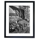 Presidency party  " Blitzkrieg " in Manhattan, New York 1960 Framed Print