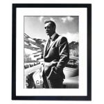 Sean Connery "Goldfinger" 1964 Framed Print