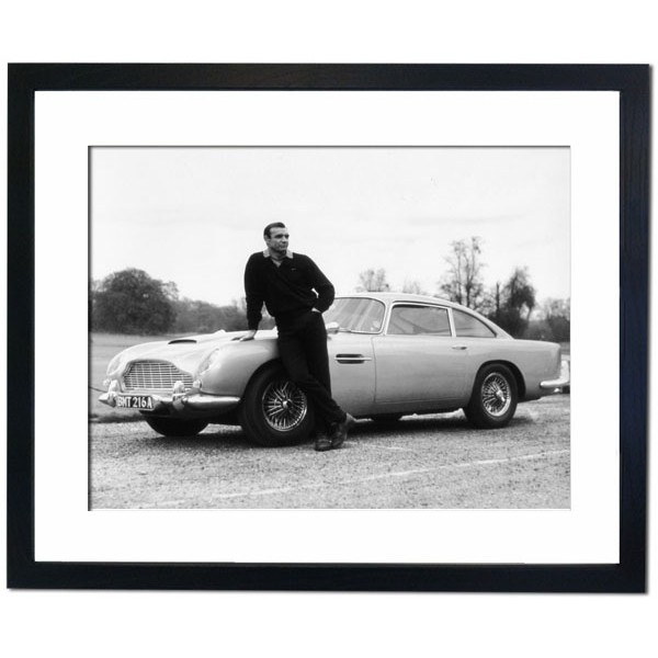 Sean Connery in Goldfinger, 1964 Framed Print