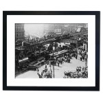 The Brooklyn Elevated Train Crash Of 1923 Framed Print