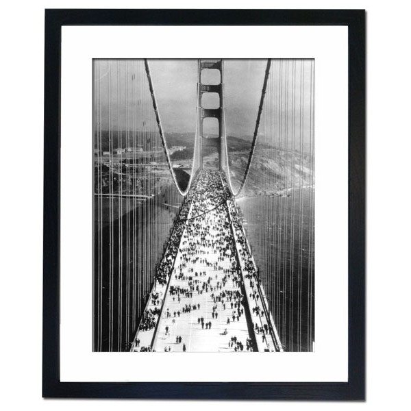 The Golden Gate Bridge in San Francisco, 1937 Framed Print