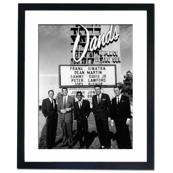 The Rat Pack, 1960 Framed Print