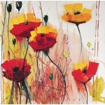 Daniel Campbell - Poppies in Yellow
