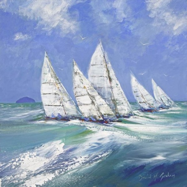 David Graham - Summer Sails, Ailsa Craig