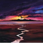 Davy Brown - Sunset Over, Arran