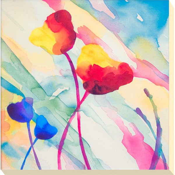 Deborah LaMotte - Tilt Tulips II Canvas Print 