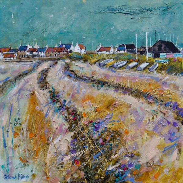 Deborah Phillips - Flotsam and Jetsam Elie Beach 