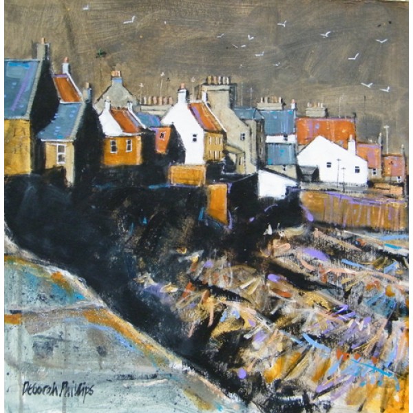 Deborah Phillips - Spring Evening Sun Cellardyke  