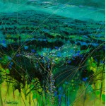 Deborah Phillips - Turquoise Hillside Dusk