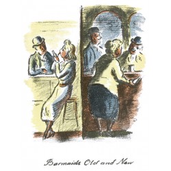 Edward Ardizzone  - Barmaids Old and New Edward Ardizzone  - Barmaids Old and New